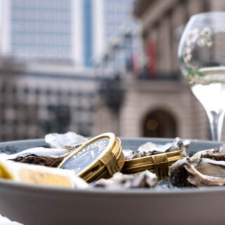 Avocadotatar mit Flusskrebsen